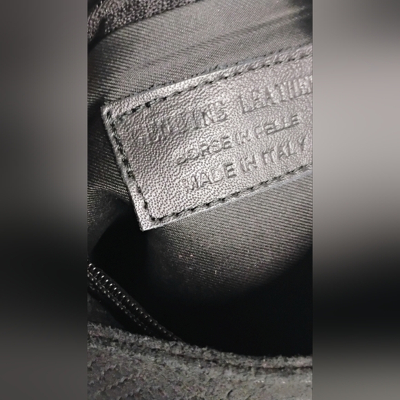 Borse In Pelle Leather Cross Body Bag - Picture 2 of 7